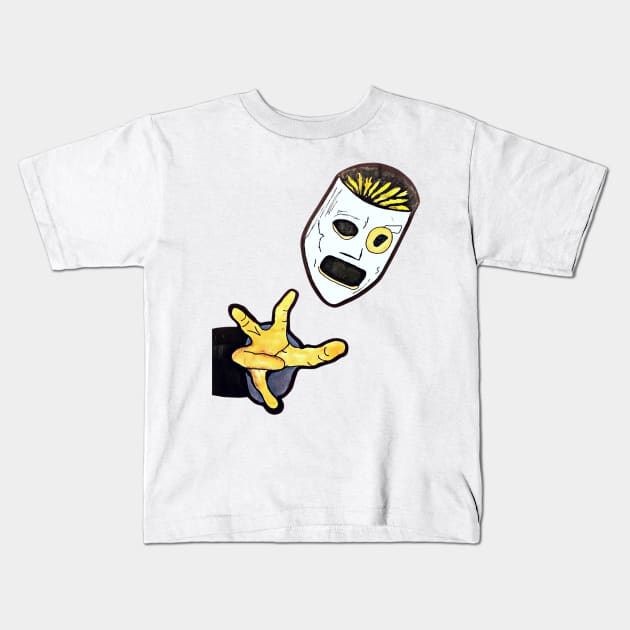 Corey taylor Kids T-Shirt by Holliekaye